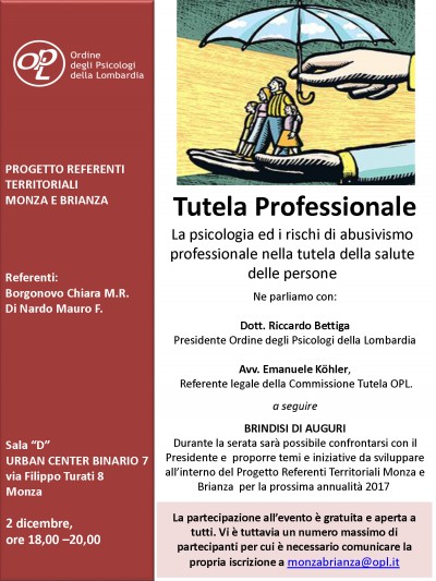 immagine articolo MONZA - Tutela Professionale. La psicologia ed i rischi di abusivismo professionale nella tutela della salute delle persone