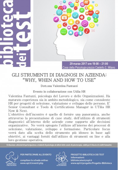 immagine articolo Biblioteca dei Test - Gli strumenti di diagnosi in azienda: