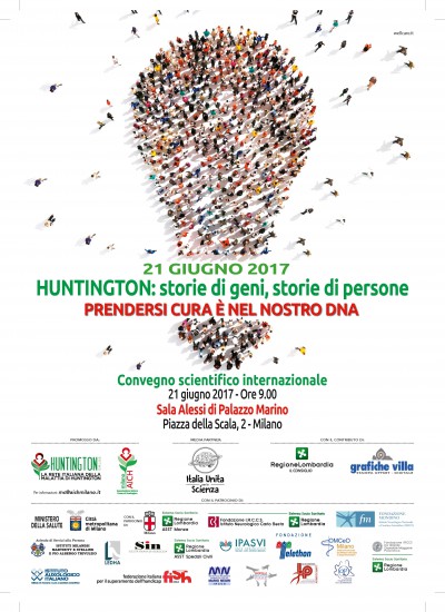 immagine articolo Convegno Scientifico Internazionale “Huntington: storie di geni, storie di persone. Prendersi cura è nel nostro DNA”