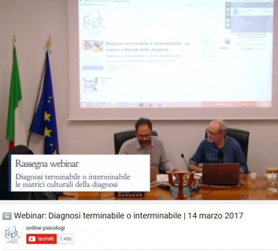 Webinar OPL: Diagnosi terminabile o interminabile - Video integrale