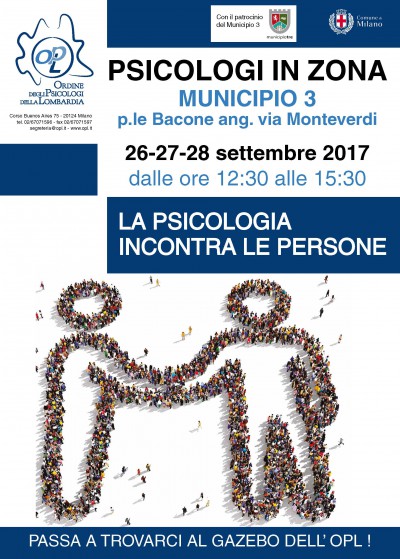 immagine articolo Progetto OPL: Psicologi in Zona - Municipio 3 Milano