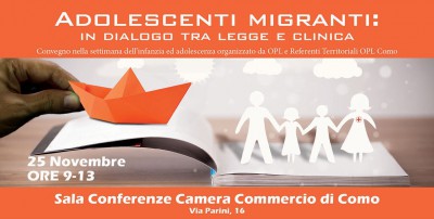 immagine articolo COMO - Adolescenti migranti: in dialogo tra legge e clinica