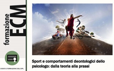 immagine articolo Evento ECM-OPL: Sport e comportamenti deontologici dello psicologo: dalla teoria alla prassi